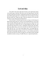 Báo cáo thực tập tại Công ty Cổ phần thuỷ sản khu vực 1