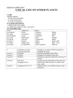 Giáo án Tiếng anh9 Học kì 2(unit 10)