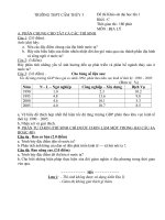 Đề thi khảo sát ĐH ( địa)