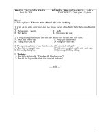 Đề kiểm tra GDCD 6