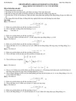 Dạy Ôn Thi Đại Học Cả Năm