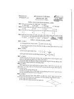 Đề thi Toán Tuổi Thơ (Vòng 2 huyện Quỳnh Phụ Rất hay)