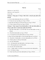 Hoàn thiện kế toán thành phẩm và tiêu thụ thành phẩm tại Công ty DTSoft