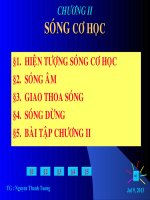 hiện tượng sóng trong cơ học