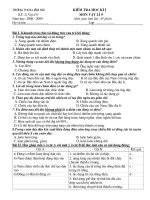 Đề kiểm tra li 9