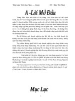 Phân tích hoạt động Marketing ở 2 doanh nghiệp kinh doanh về Cafe ở Việt Nam 