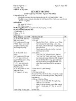 Giáo án 11 tuần 5