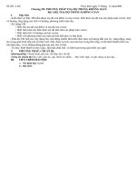 Giáo án hình học 12 chương III (Ban cơ bản)