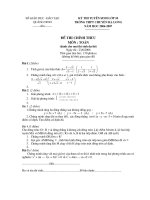 Tuyển sinh THPT chuyên Hạ Long