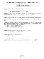 Đề thi HSG vòng loại huyện