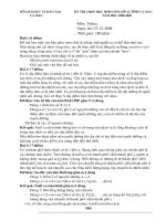 Đề thi HSG 12 tỉnh Cà Mau 2008-2009