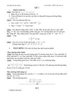 Giới thiệu đề thi DH09