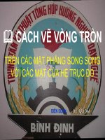 TH Vẽ Vòng Tròn