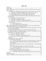 Cơ chế quản lý doanh thu, chi phí và lợi nhuận của Tổng công ty Than Việt Nam: Thực trạng - hướng hoàn thiện