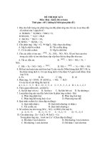 Đề thi HK I (Cơ bản)