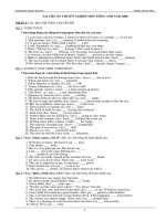 Tổng hợp ôn TN 2009