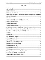 Phân tích và đề xuất giải pháp nâng cao hiệu quả sản xuất kinh doanh của Công ty TNHH sản xuất nhựa và inox Phú Anh