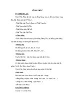 Một số thông tin về Vĩnh Phúc