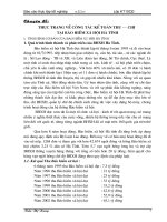 Thực trạng về công tác kế toán thu – chi   tại Bảo hiểm xã hội Hà tĩnh