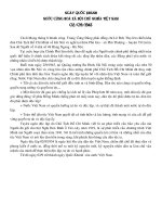 Các ngày lễ lớn