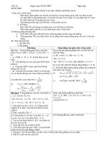 Giáo án tự chọn 12 NC HK2