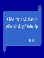 Tiết 25:số nguyên tố