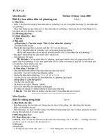 Giáo án lớp 5 - tuần 21