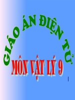 Vận dụng đinh luật ÔM