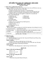 De kiem tra sinh hoc 8 ca nam