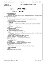 tiếng anh 8 - tiết 23