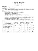 Tiết 18:Đê KT 1 tiết toan 6 - co ma trân