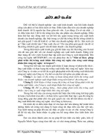 Một  số biện pháp phát triển thị trường xuất khẩu thủ công mỹ nghệ của công ty xuất nhập khẩu thủ công mỹ nghệ Artexport