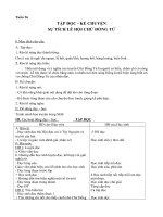 GiáoÁn Lớp 3- Tuần 26