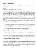 tổng hợp câu hỏi ôn thi tư tưởng hồ chí minh truong Đai hoc Binh Duong