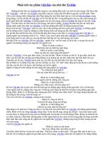 Phân tích tác phẩm Việt Bắc