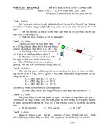 Đề thi HSG Vlý 9