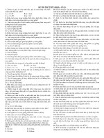 ĐỀ THI THỬ TỐT NGHIỆP 2008