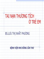 PHÒNG CHỐNG TAI NẠN CHO TRẺ