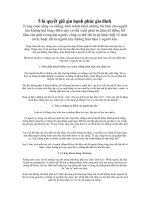 Bí quyết giũ hạnh phúc gia đình