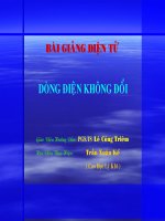 Dòng điện không đổi