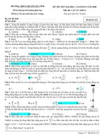 thi thu Dai hoc (de+dapan)