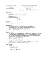 đề thi vao chuyên TB