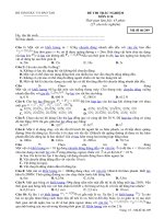 Đề ôn tập các định luật Niu tơn mã 209