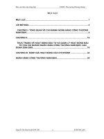 ĐÁNH GIÁ HOẠT ĐỘNG CỦA CHI NHÁNH NGÂN HÀNG CÔNG THƯƠNG NAM ĐỊNH