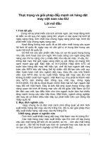 Thực trạng và giải pháp đẩy mạnh xk hàng dệt may việt nam vào EU