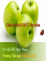 Em yêu hòa bình - Giáo án thi GV giỏi 07-08