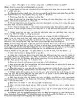 Nội dung thi công chức GV THPT