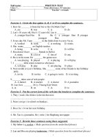 Kiem tra khao sat dau nam