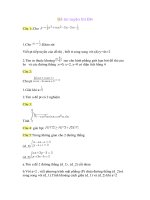 Đề ôn luyện thi ĐH 2008