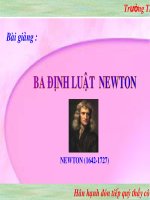 dinh luat III newton